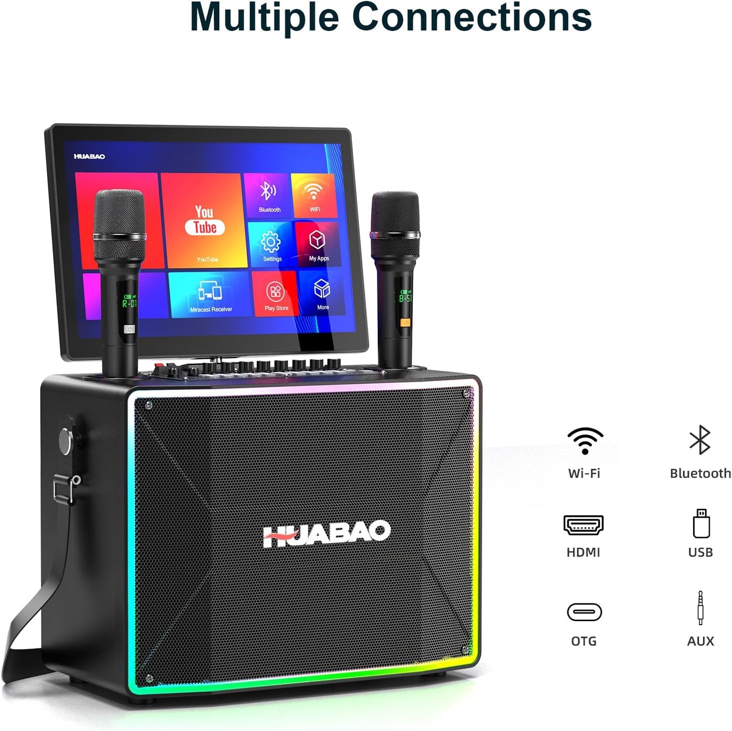 Smart Karaoke Machine with 14" Tablet A116