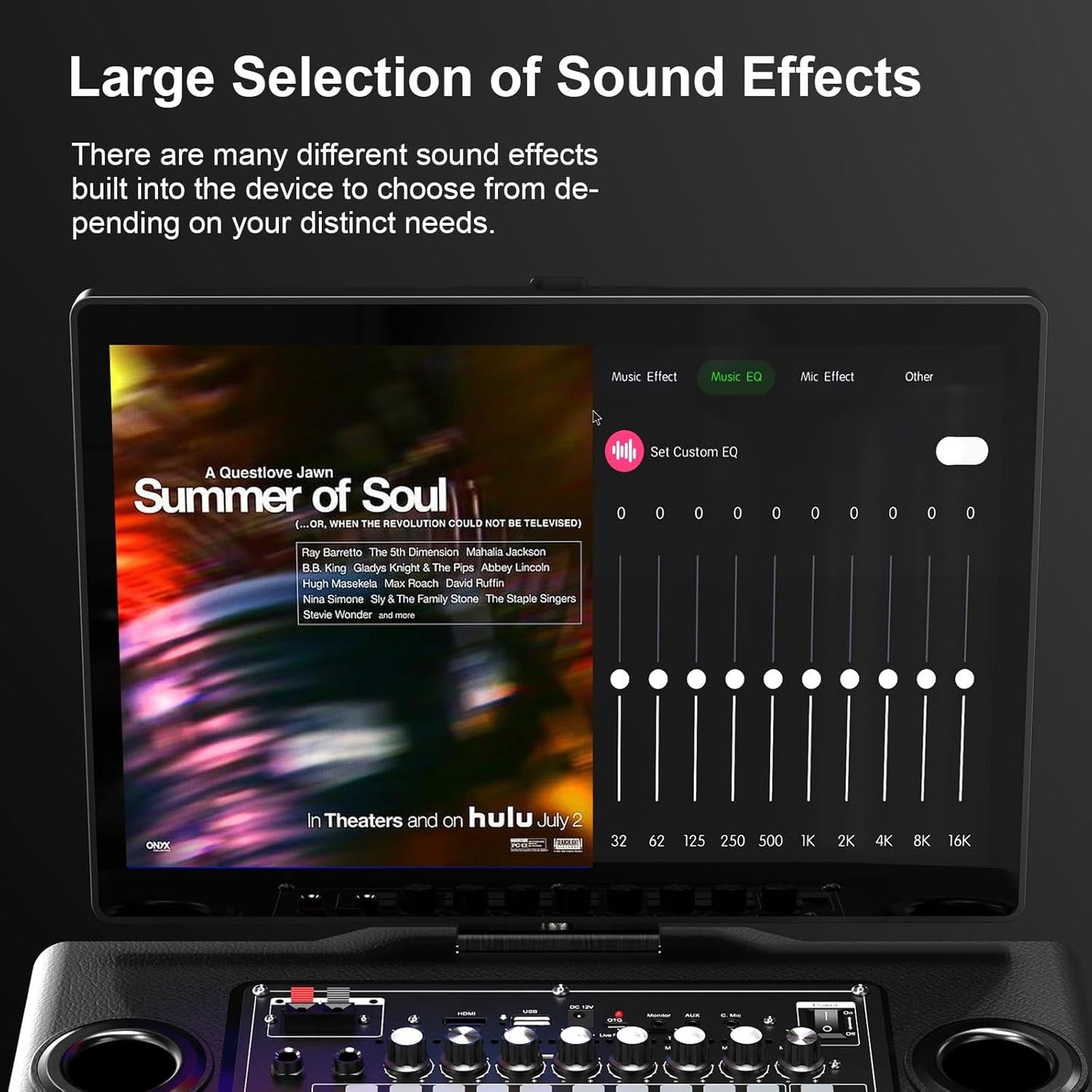 Smart Karaoke Machine with 14" Tablet A116