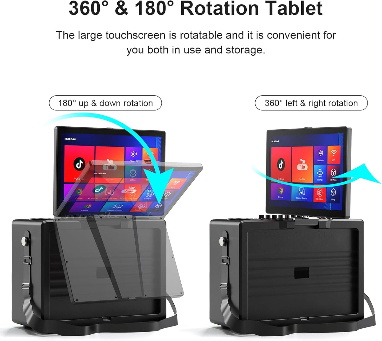 Smart Karaoke Machine with 14" Tablet A116
