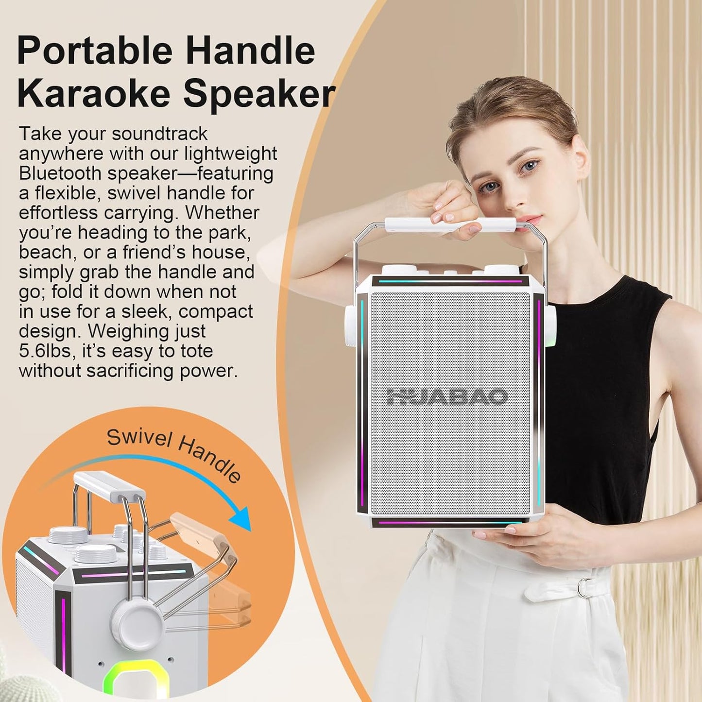 Portable Bluetooth Karaoke Speaker A110