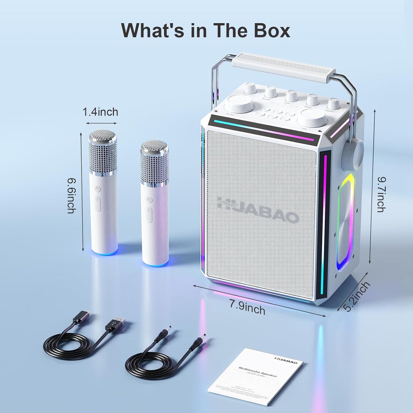 Portable Bluetooth Karaoke Speaker A110