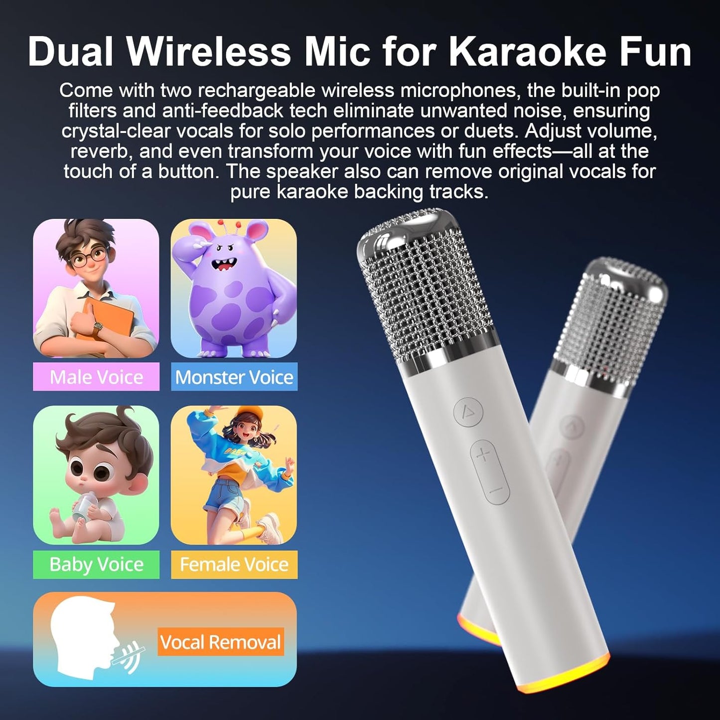 Portable Bluetooth Karaoke Speaker A110